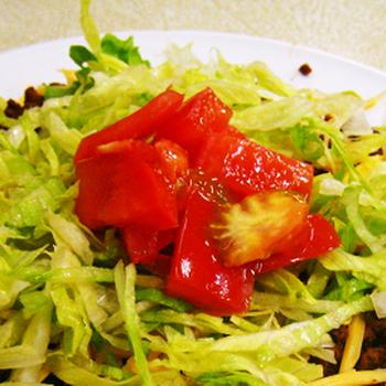 日本のごはん【タコライス】