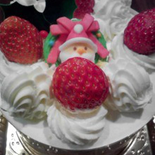 クリスマスケーキをいただきました！