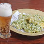 ビールによく合う サクサク！ふっくら えんどう豆の天ぷら