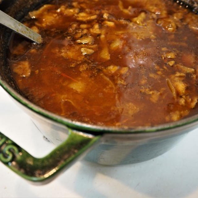トマトと牛すじのカレー