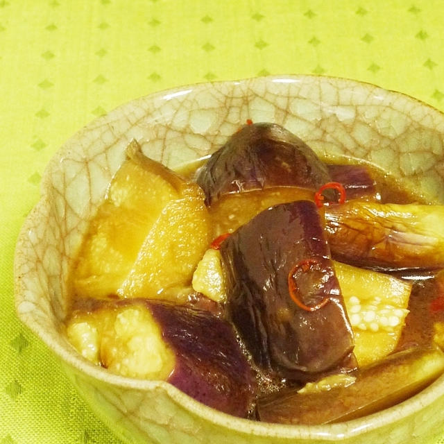 茄子の中華風甘酢漬け