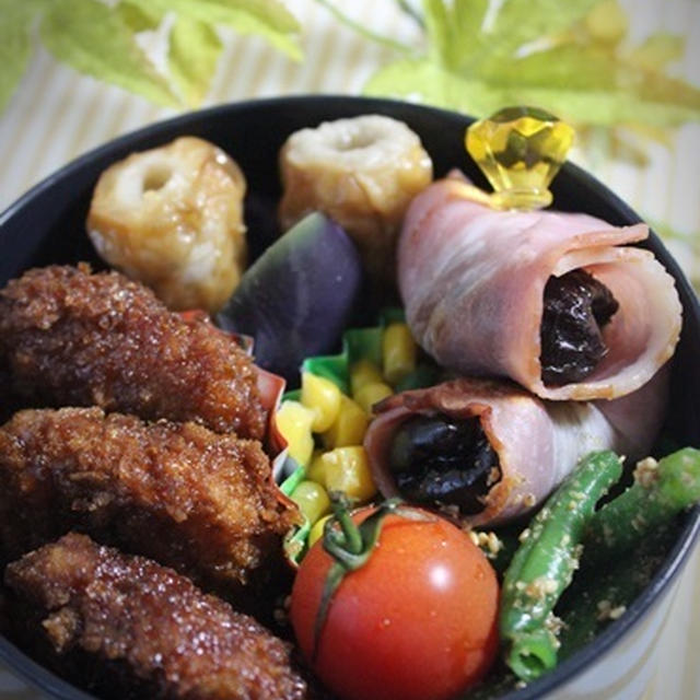 二学期で終了＠息子のカウントダウンお弁当♪　～思い出す長男君からの言葉～