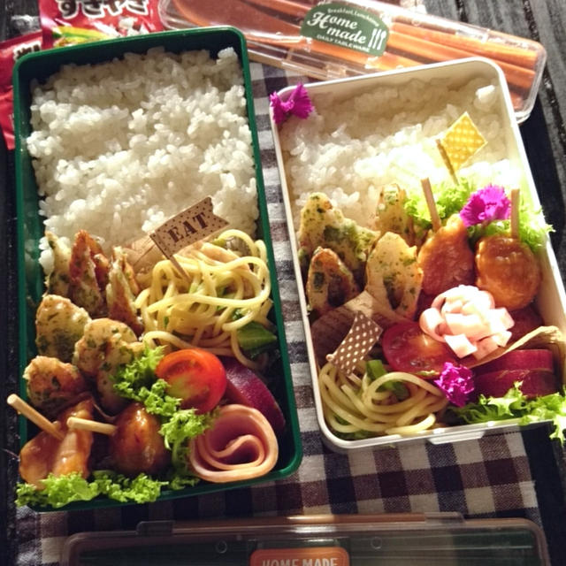 ちくわ磯辺揚げのお弁当～10月2日