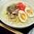 【サバ缶と紅生姜で冷やし塩とんこつラーメン】