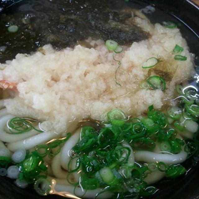 久しぶりに立ち食いうどん