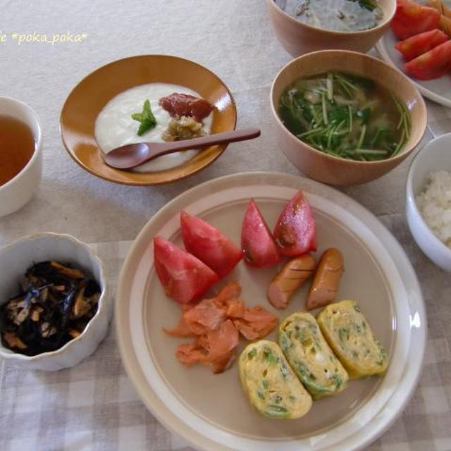 絹さやとチーズの卵焼き(^^♪