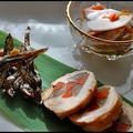 【おせちレシピその１】鶏胸肉の八幡巻きと蕪とスモークサーモンの酢の物、くるみ田作り