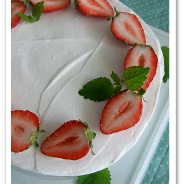 苺のグルグルショートケーキ* ?U