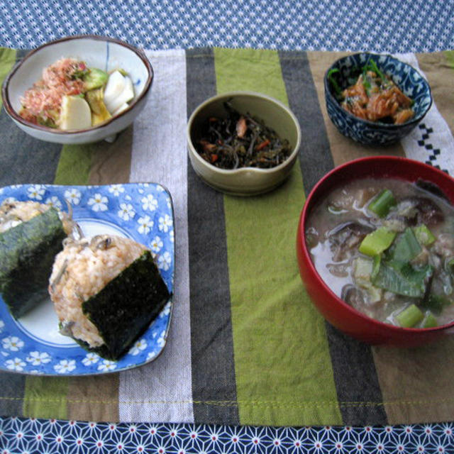 朝ごはん　１０月２３日（木） 下書き中