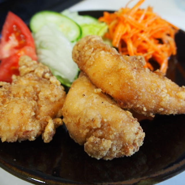 鶏ささみのから揚げ♪