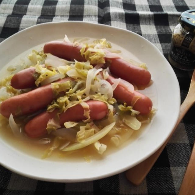 ウィンナーのスープ煮。
