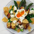 Salad with Parmigiano Crisps