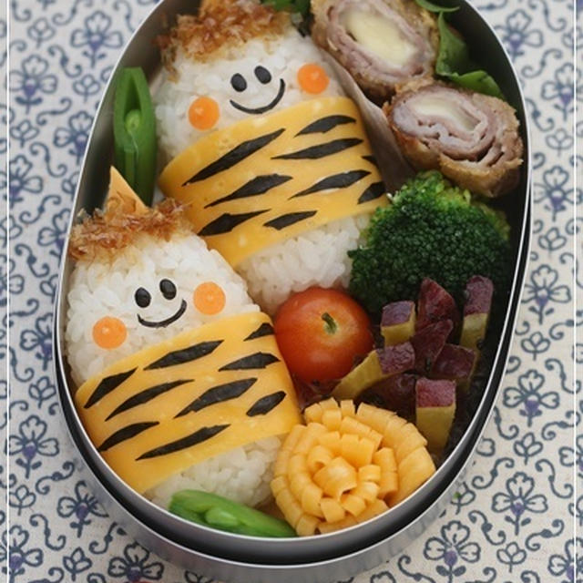 俵オニぎりくんの節分弁当＊キャラ弁