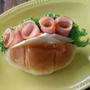 切ってはさむだけのロールパンサンドイッチ！ハムチーズサンド