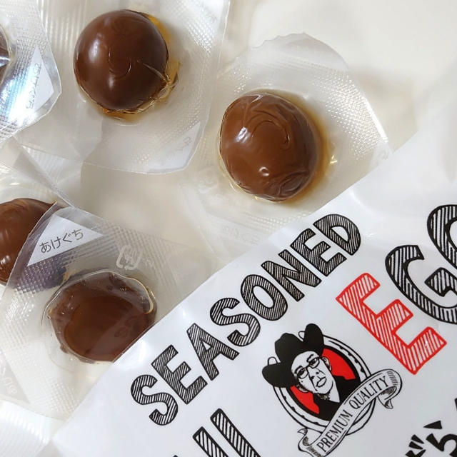 ロピア限定？　国内産うずら使用　うずらの卵　味付き
