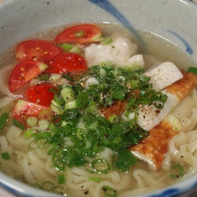 ランチは”麺も手作りの塩ラーメン”