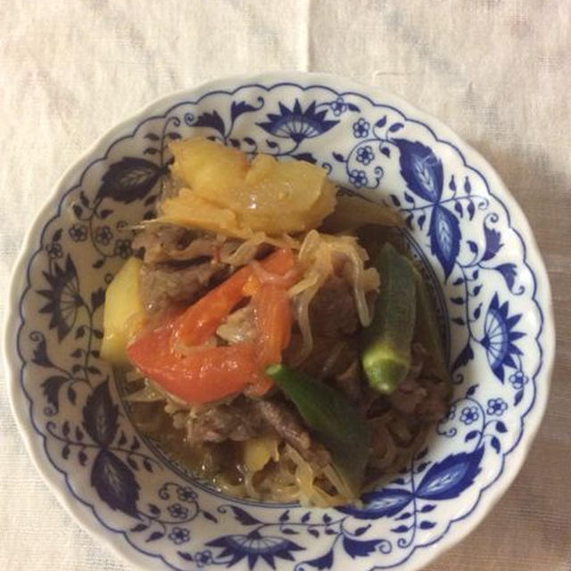 さあ8月の始まり、来週はトマト肉じゃが
