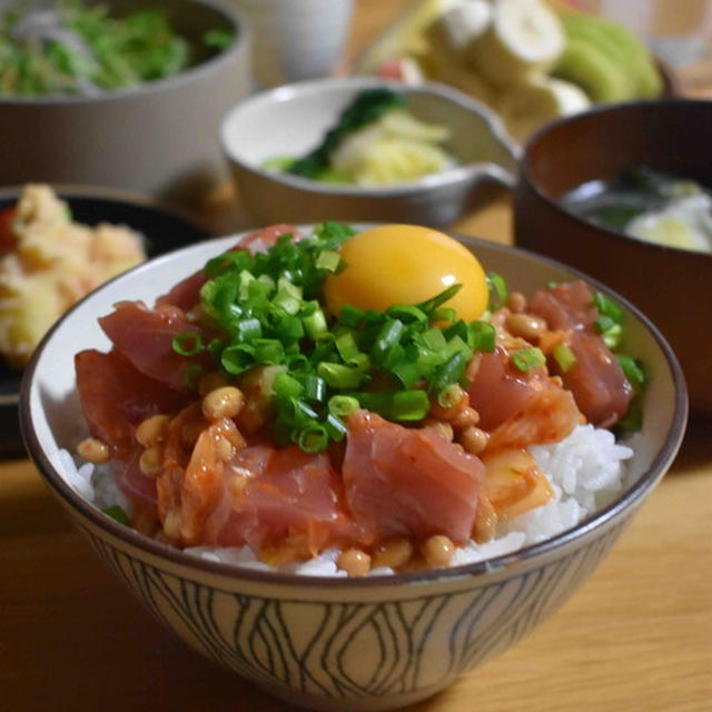 定番朝ごはんと作り置き弁当