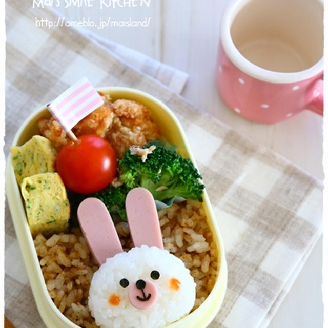 【ミニうさちゃんのお弁当♪】