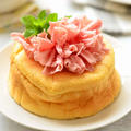【母の日のスフレチーズケーキ】米粉のお菓子