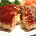 チーズINハンバーグ♪お家ごはん♪