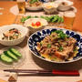 ストウブで『肉豆腐』の献立。