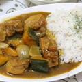 クローブ風味☆豚バラとかぼちゃのカレー