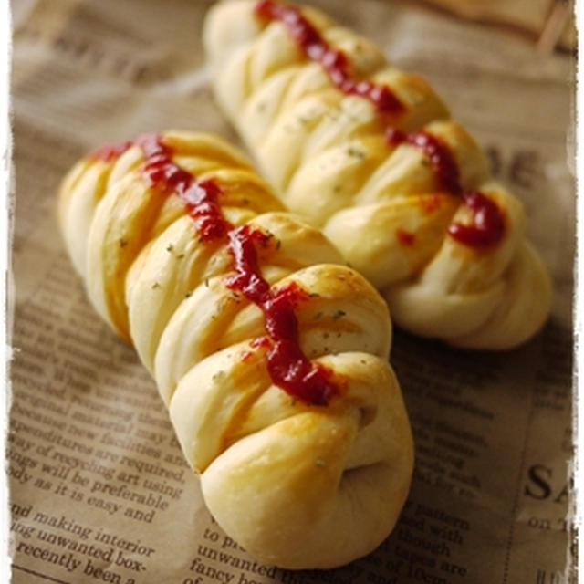 Hb かわいい ソーセージパン By Aoitoriさん レシピブログ 料理ブログのレシピ満載