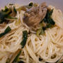 ネギ舞う酒蒸しで♪ニラだく麺