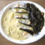 ブラック＆ホワイトカレー。(-ε-)