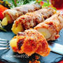 【竹輪アレンジ】チーズ入りちくわの肉巻き(動画レシピ)