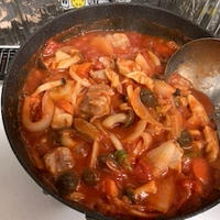 豚肉のトマト煮込み
