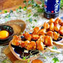 串に刺すだけで食べるのが楽しい～♪お家で焼き鳥