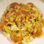 豆苗入り肉団子の中華風野菜炒め【お安く美味しく豆苗レシピ：工程写真付き】