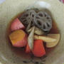 安納芋と筍の煮物★★★