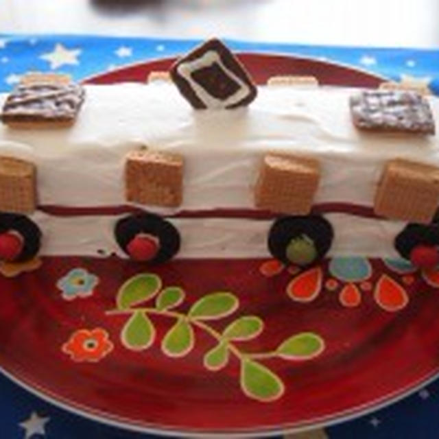 こどもの日に 電車ケーキで子供とクッキング By 諒坊純坊さん レシピブログ 料理ブログのレシピ満載