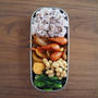 新玉ねぎとウインナーのケチャップ炒め弁当、豚肉の青しそ炒め定食