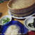 釜揚げうどん　ゆでるだけでして(笑)