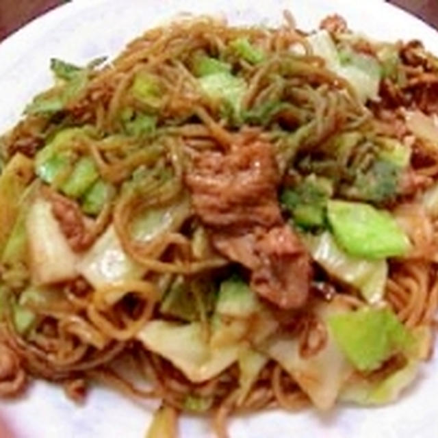 健康法師の　パリッと焼きそば