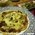 チリビーンズピザ　醗酵させないなんちゃってバージョン♪