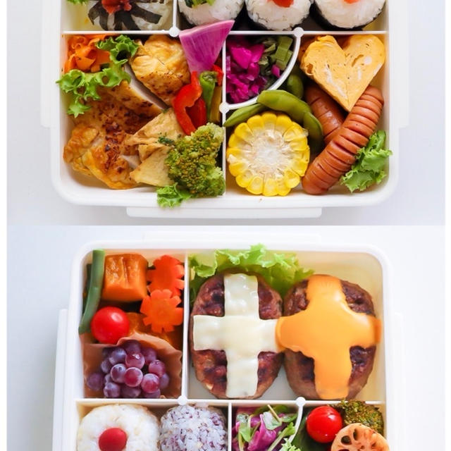 松花堂風＊パパ弁当