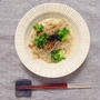 ヘルシー！納豆とプチヴェールこんにゃく麺