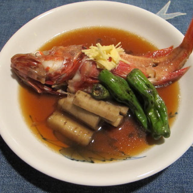 キンキの姿煮　　2・1・2011