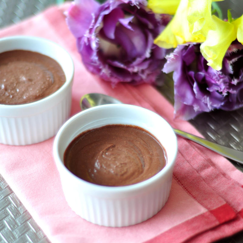 【妊活おやつ】豆富は全く感じない！豆腐とチョコでチョコムース