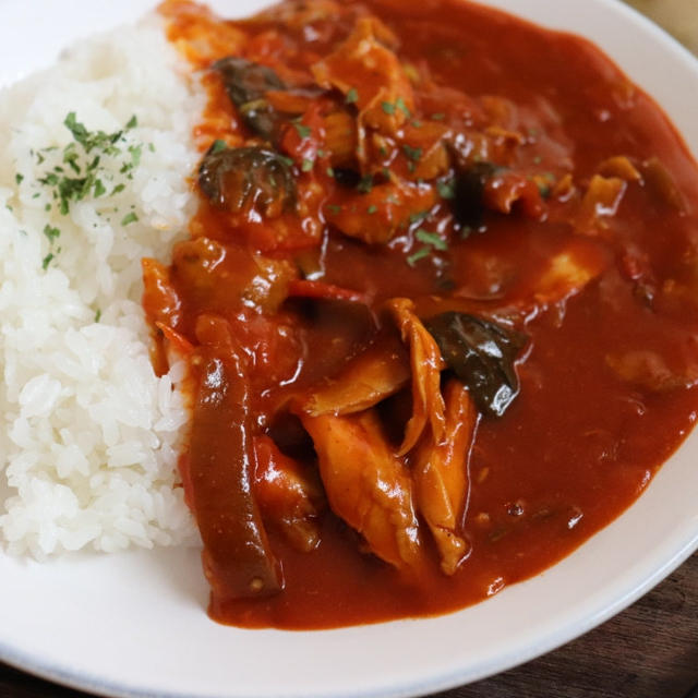 今日からワンオペです※リメイクで簡単ハヤシライスの夕ご飯