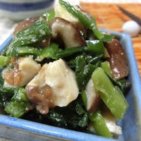 こくまろ♪　椎茸とにらの梅オイナムル