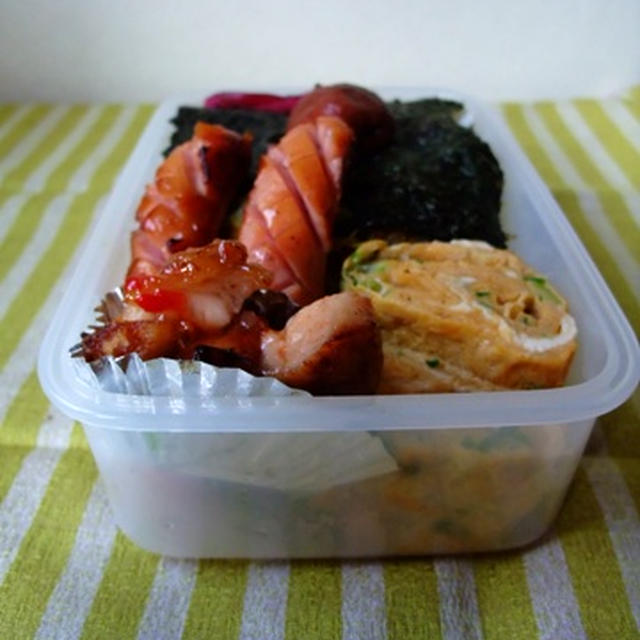 父さんはのり段々お弁当。