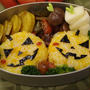 秋の味覚のハロウィン弁当