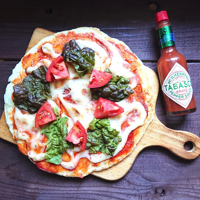 発酵不要フライパンで簡単ピザ