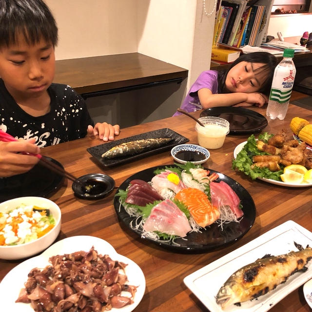 運動会の日の晩御飯です！